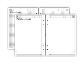 Content block Elite without dates, dotted pages