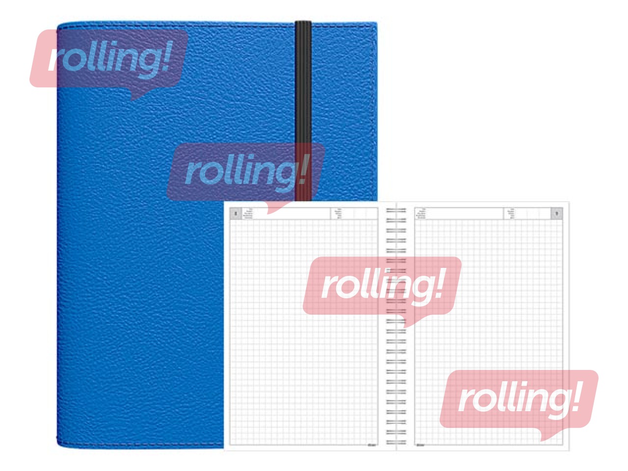 Дневник - блокнот, A5 Flex, синий