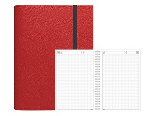 Дневник - блокнот, A5 Flex, бордовый