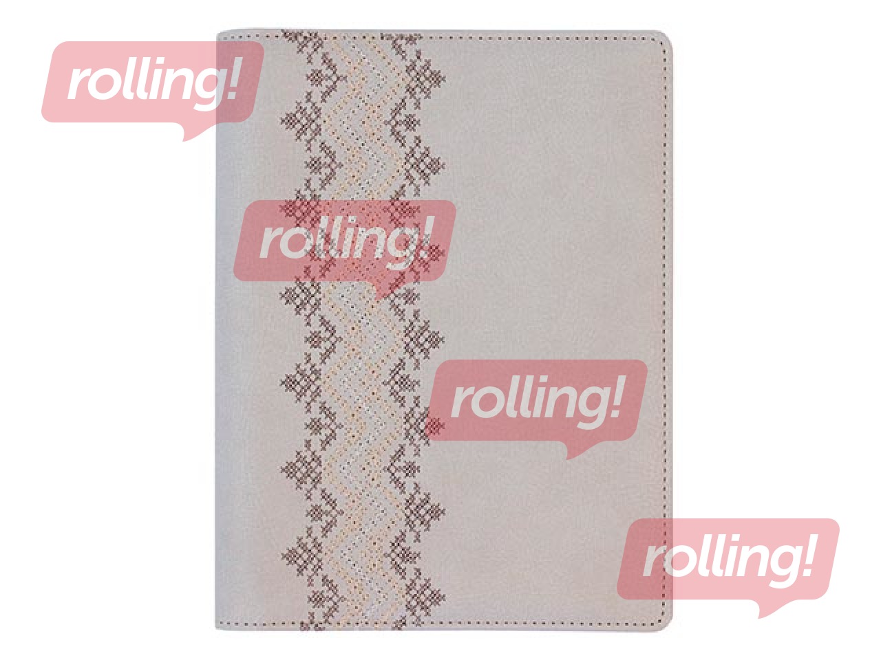 Diary - notebook, A5 Patterns, light grey