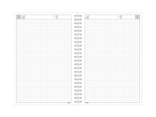 Dienasgrāmata - piezīmju bloks, A5 Pattern, zils