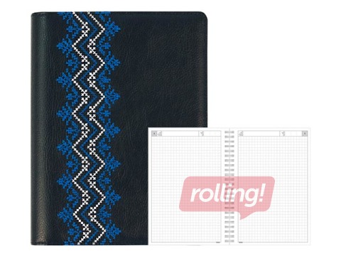 Дневник - блокнот, A5 Pattern, синий
