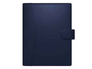 Time planner Maxi Imitation Leather, blue
