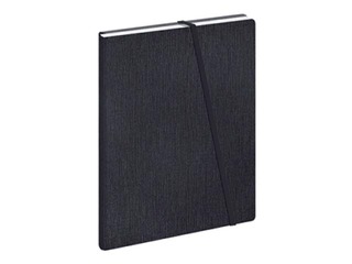 Dienasgrāmata Private, melna ar tekstūru