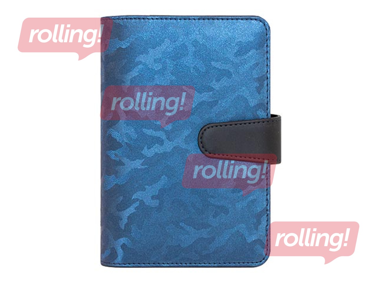 Time Planner MIDI Timex, artificial leather, metalic blue