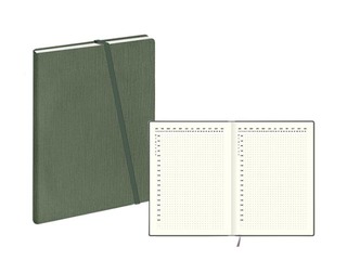 Diary Private, green texture