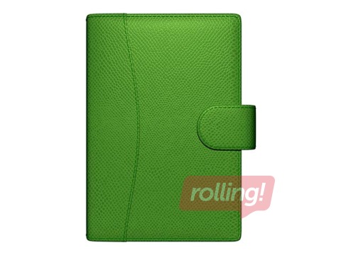Time planner Elite Imitation Leather, light green