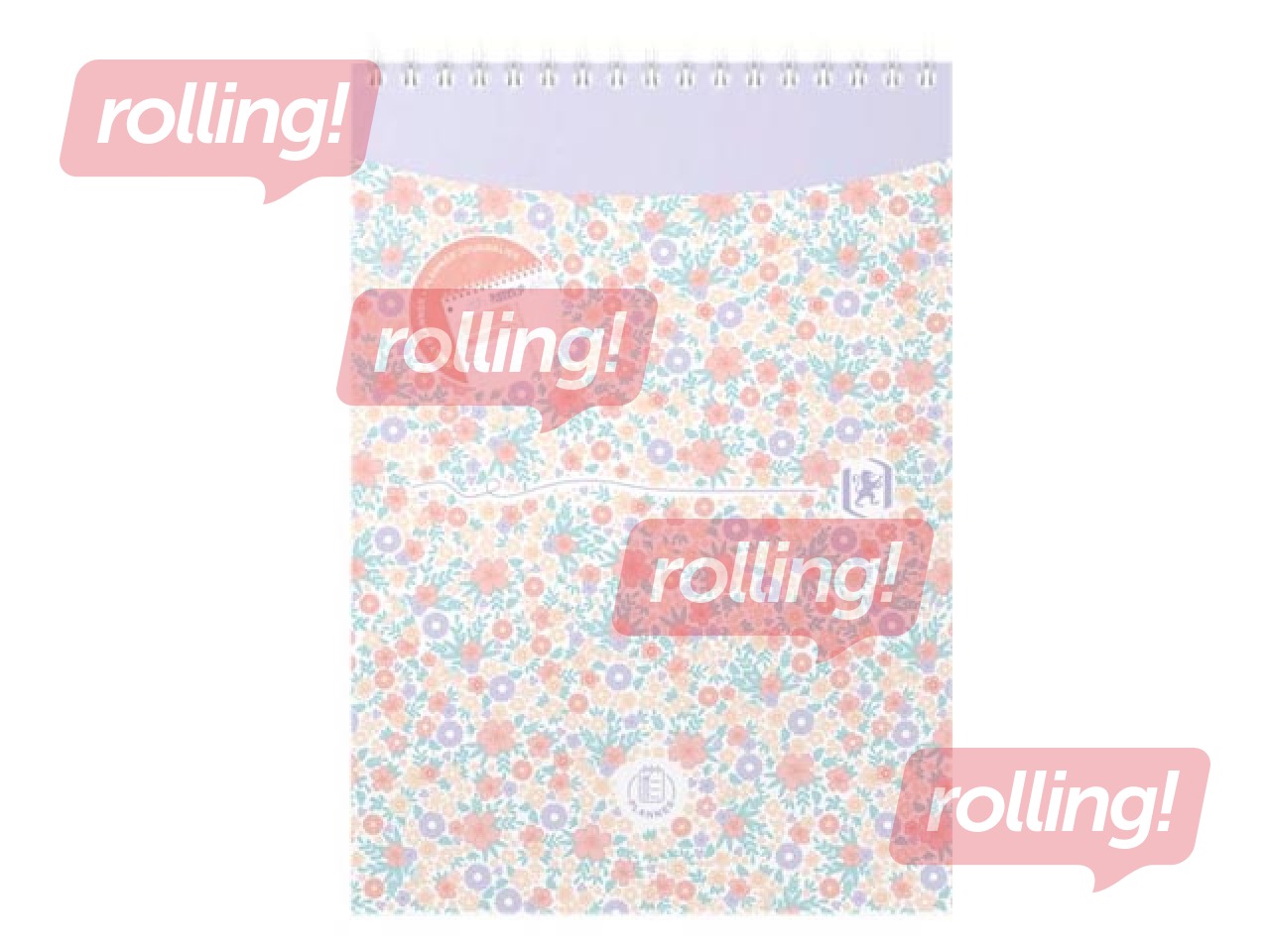 Dienasgrāmata - plānotājs Oxford, Floral, A5