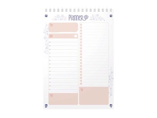 Dienasgrāmata - plānotājs Oxford, Floral, A5