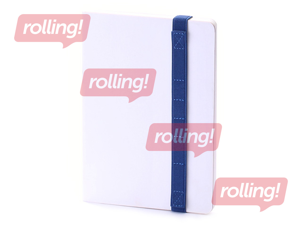 Notebook elastic band Tool Hug, blue