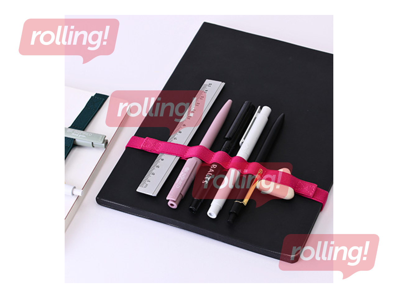 Märkmiku kumm Tool Hug, roheline