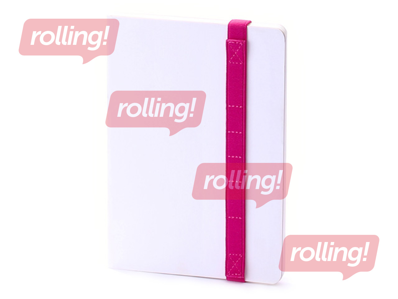 Piezīmju grāmatas gumija Tool Hug, rozā