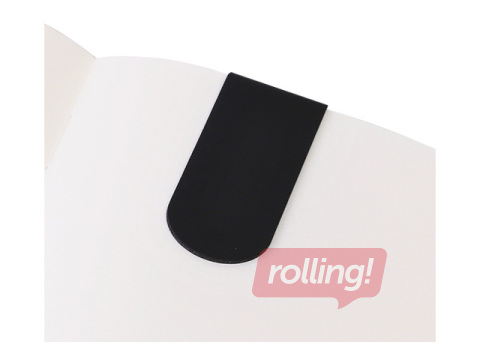 Bookmark Tiny Marks, magnetic, black