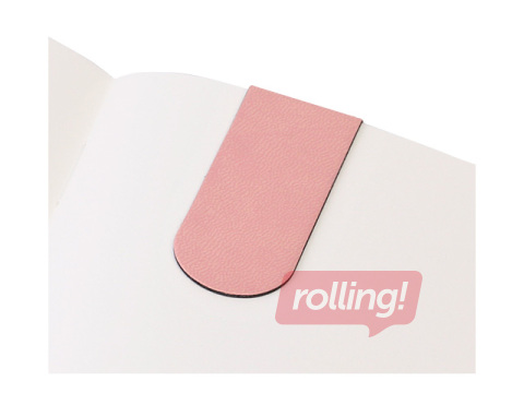 Bookmark Tiny Marks, magnetic, pink