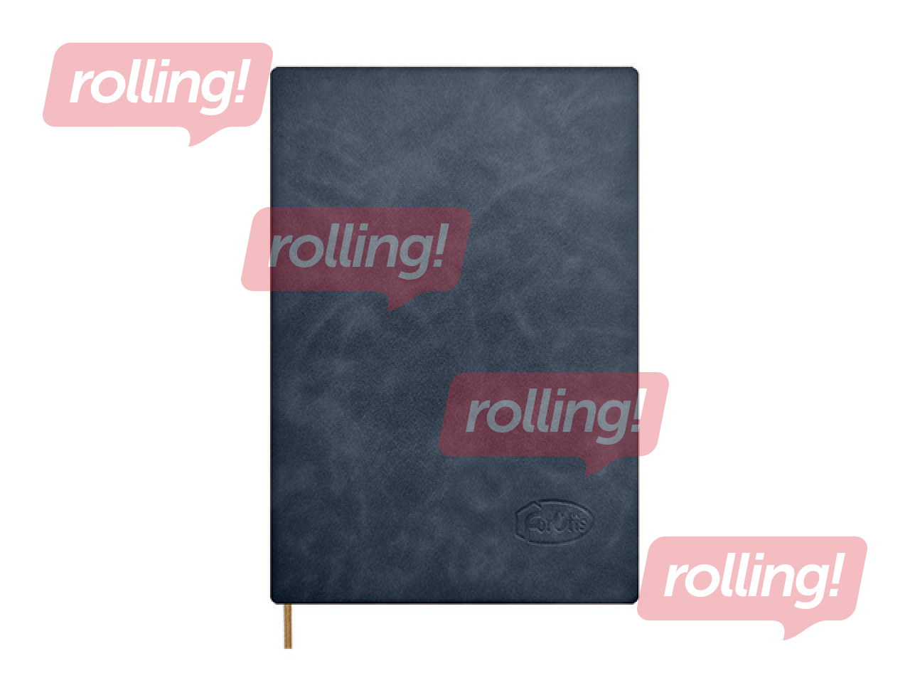 Dienasgrāmata Forofis bez datumiem, līniju, zila, A5