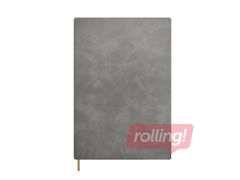 Dienasgrāmata Forofis bez datumiem,līniju, pelēka, A5