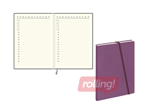 Diary Private, purple texture