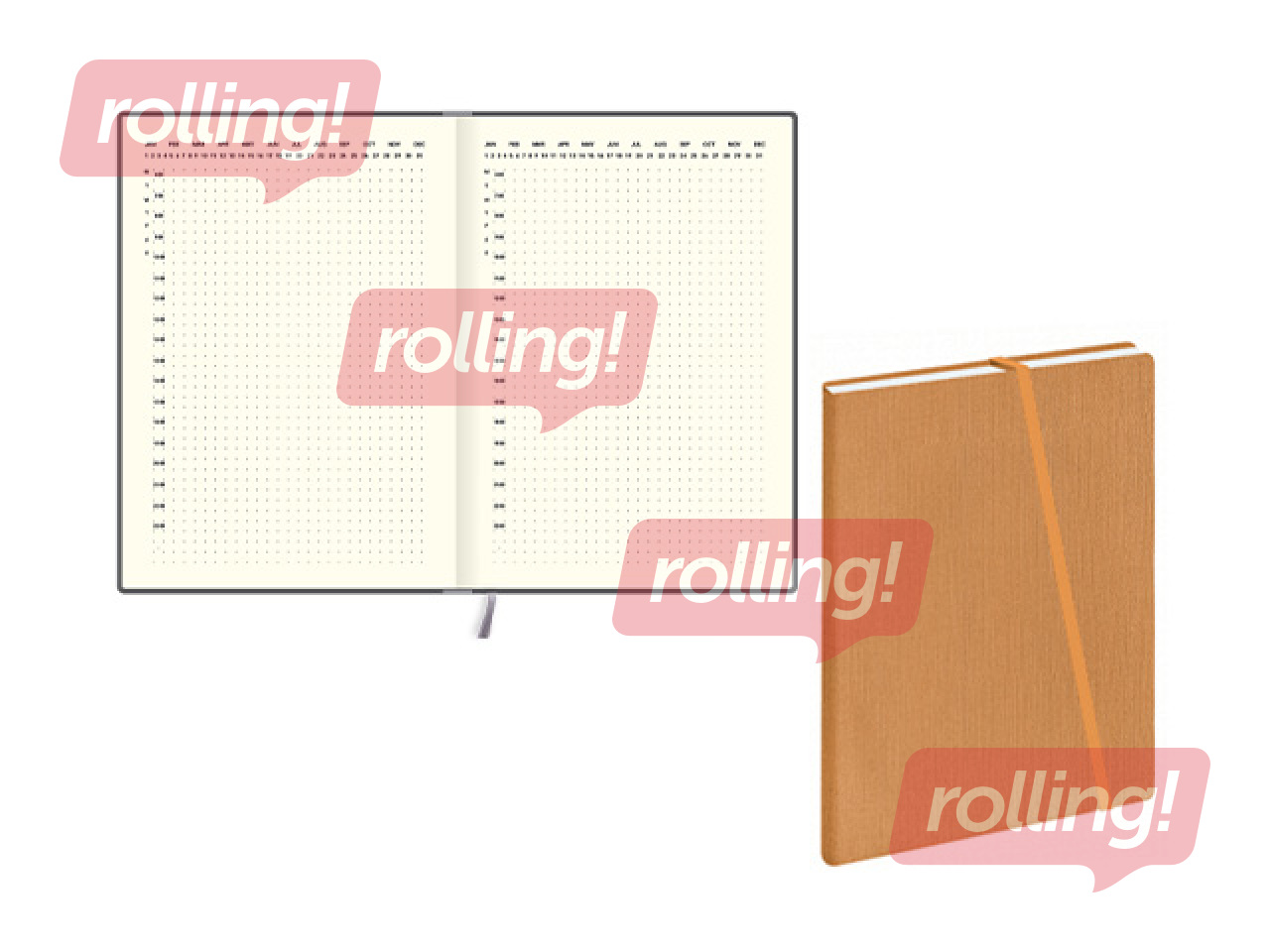 Dienasgrāmata Private, dzeltena ar tekstūru