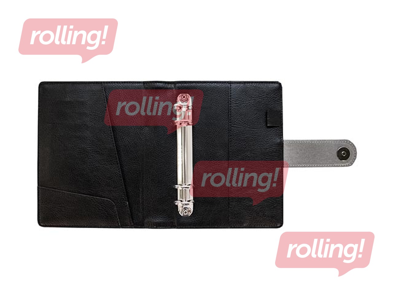 Планировщик времени Elite Imitation Leather, кораллово-красный