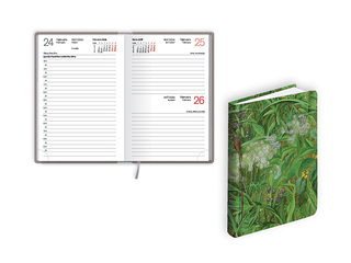 Pocket Calendar Mono Flex, A6, Green