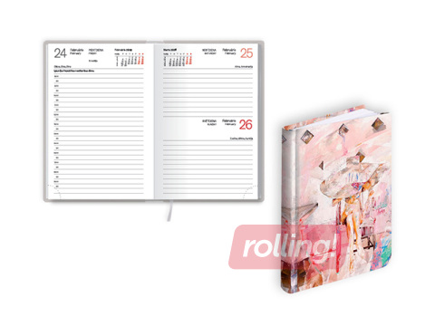 Pocket calendar Mono Flex, A6, Light