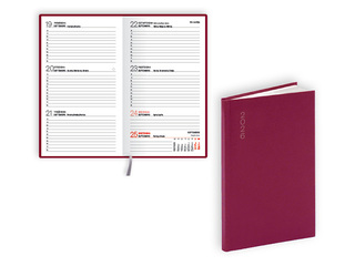 Pocket calendar Pocket, Flex basis, burgundy