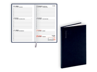 Карманный календарь Pocket Flex, басис, черный