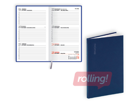 Pocket calendar Pocket Flex, basis, blue