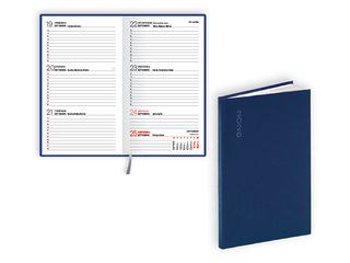 Pocket calendar Pocket Flex, basis, blue