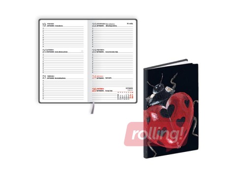 Kabatas kalendārs Pocket Flex, Dark