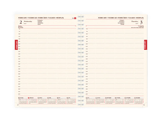 Content block Senator Spiral, A4, plastic covers
