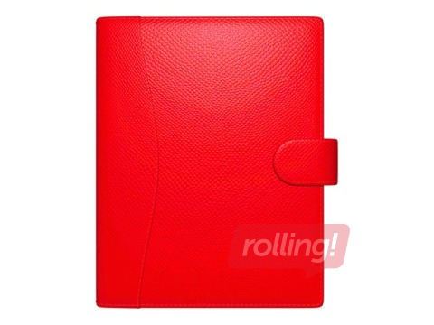 Laika plānotājs Maxi Imitation Leather, koraļļu sarkans