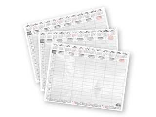 Table planner, A3