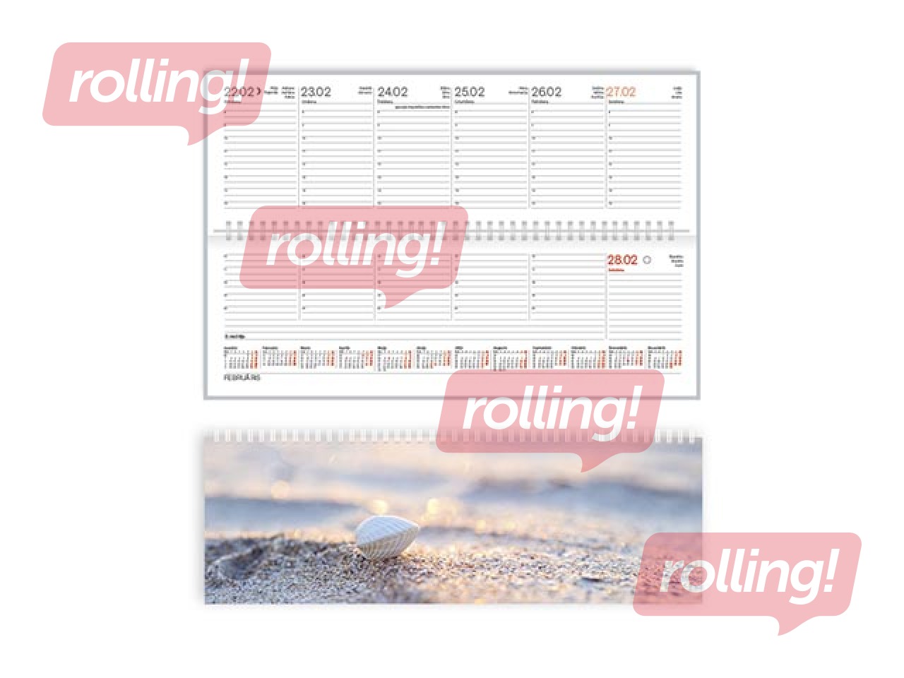 Galda kalendārs Credo Spring