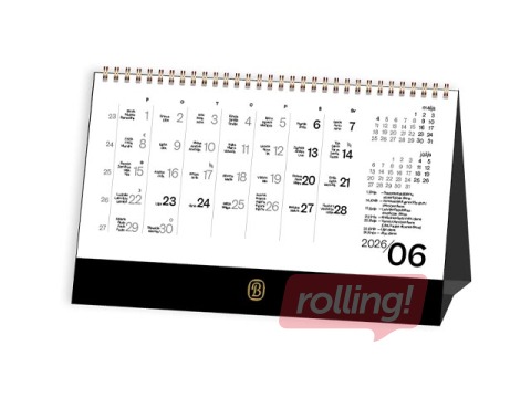 Table calendar, FOCUS Art B