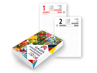 Galda pārliekamais kalendārs Klasika