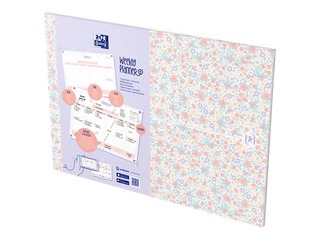 Desk calendar – weekly planner Oxford, Floral, A4, 60 sheets