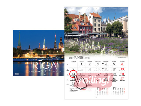 Sienas kalendārs, Rīga 2027