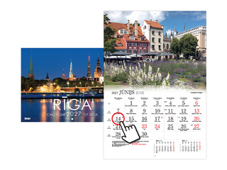 Sienas kalendārs, Rīga 2027