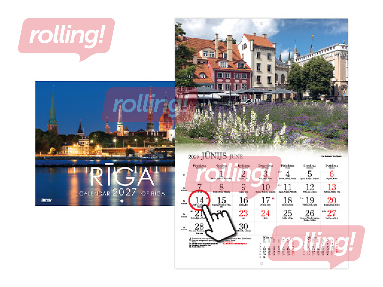 Sienas kalendārs, Rīga 2027