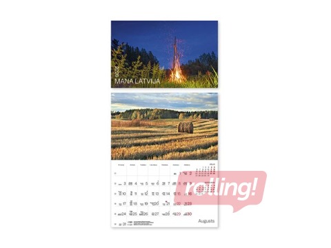 Sienas kalendārs Mana Latvija