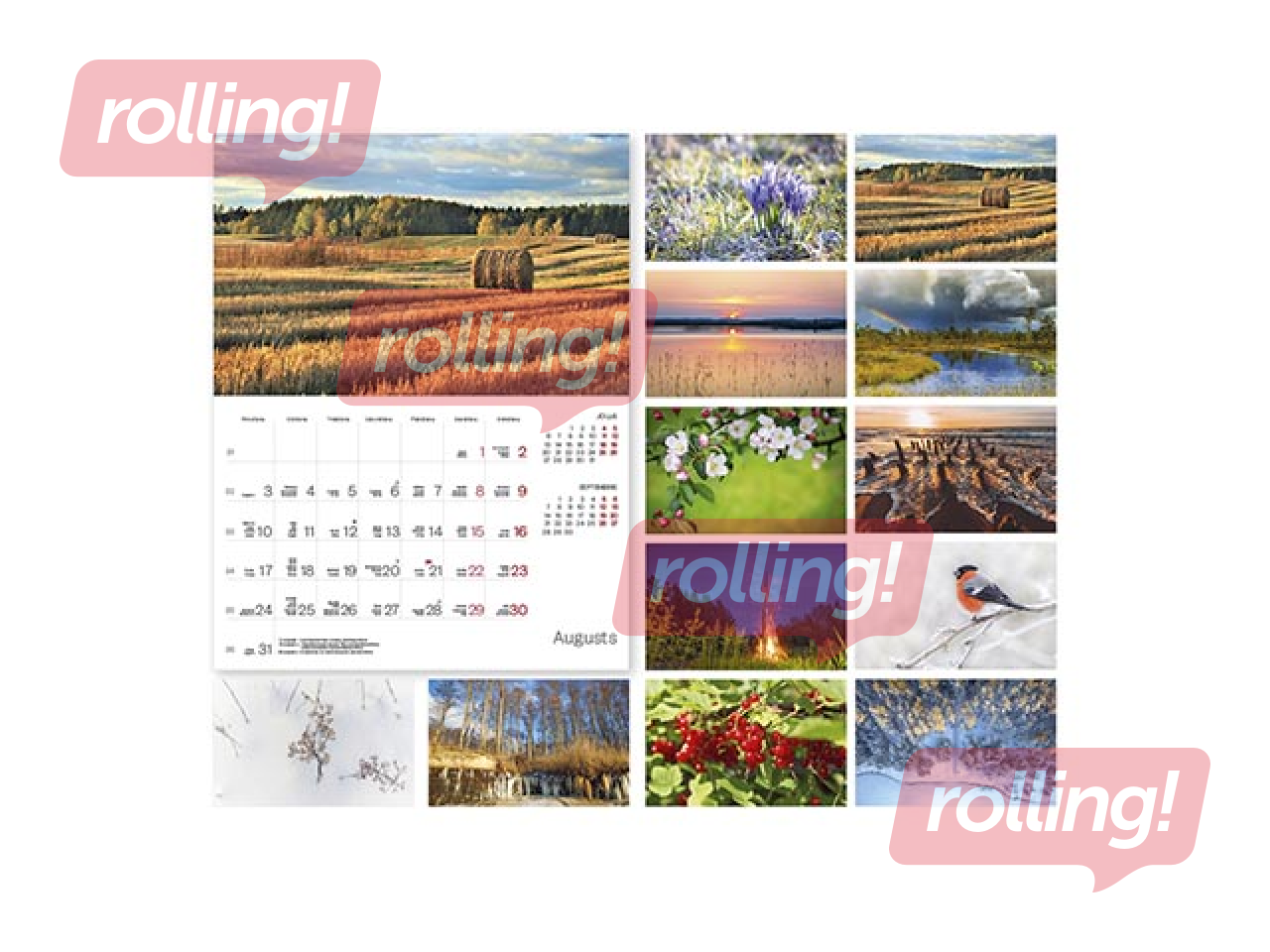 Sienas kalendārs Mana Latvija