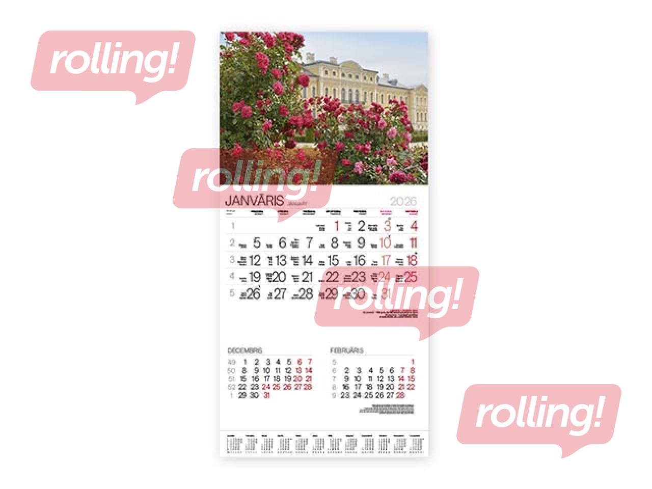 Wall calndar Bonus Nr.11