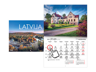 Sienas kalendārs, Latvija 2027