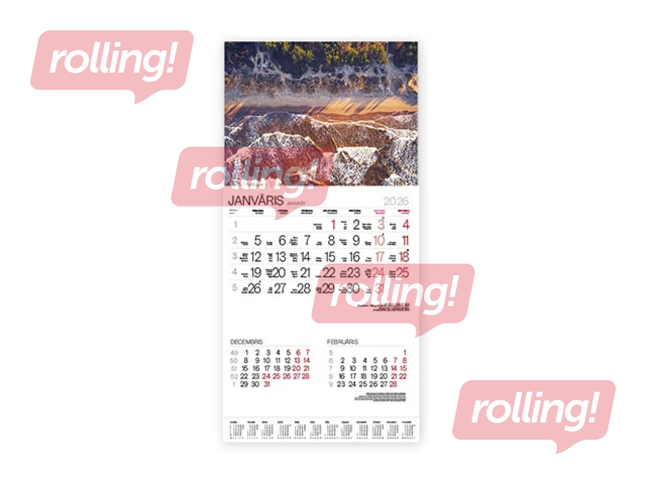 Wall Calendar Bonus Nr.6