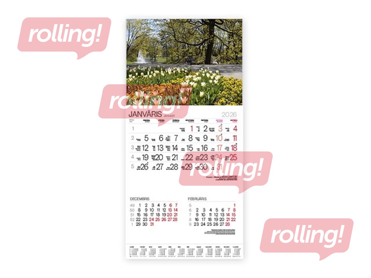 Wall Calendar Bonus Nr.7