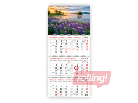 Настенный календарь Baltic, У озерa