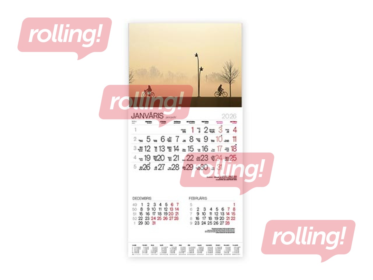 Wall Calendar Bonus Nr.18
