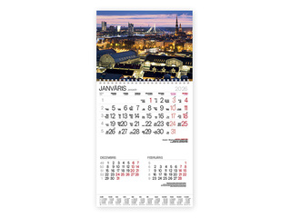 Sienas kalendārs Bonus ar spirāli Nr.1, 2026