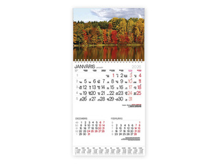 Wall calendar Bonus with spiral Nr.2